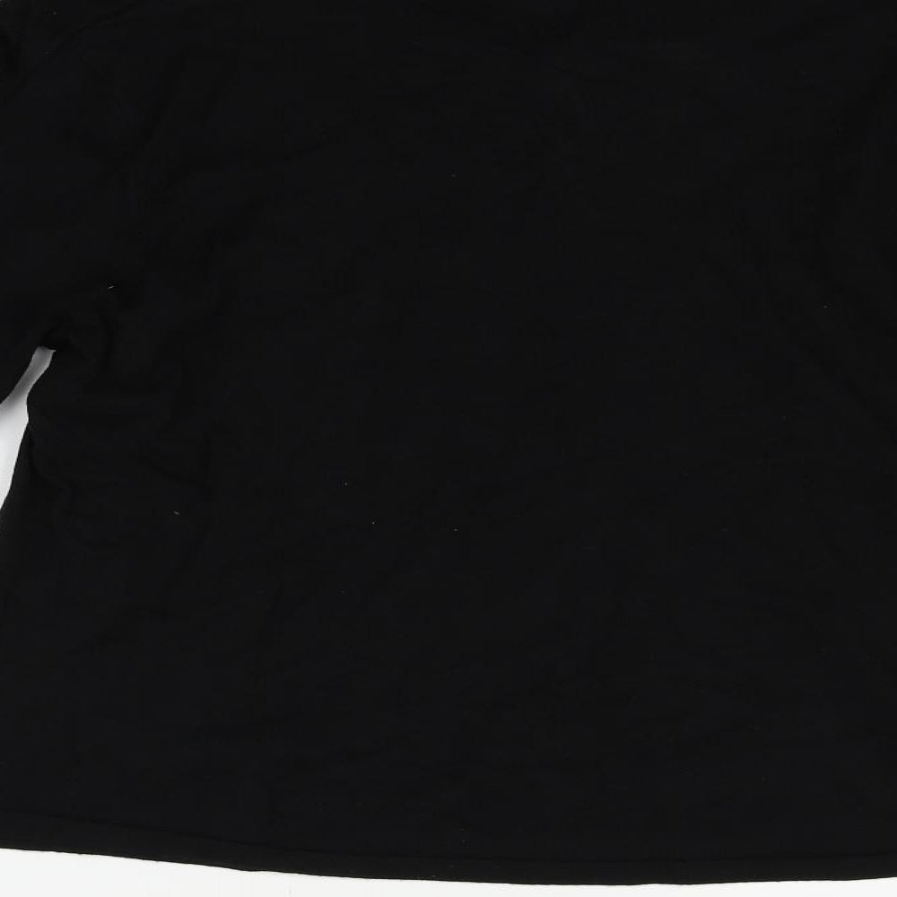 Roman Womens Black   Basic T-Shirt Size 18
