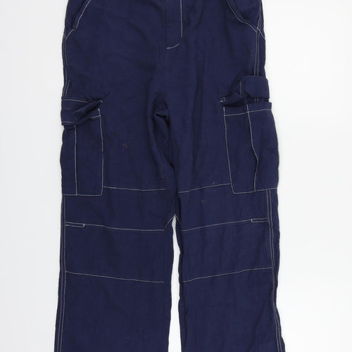 SheIn Womens Blue   Trousers  Size S L26 in