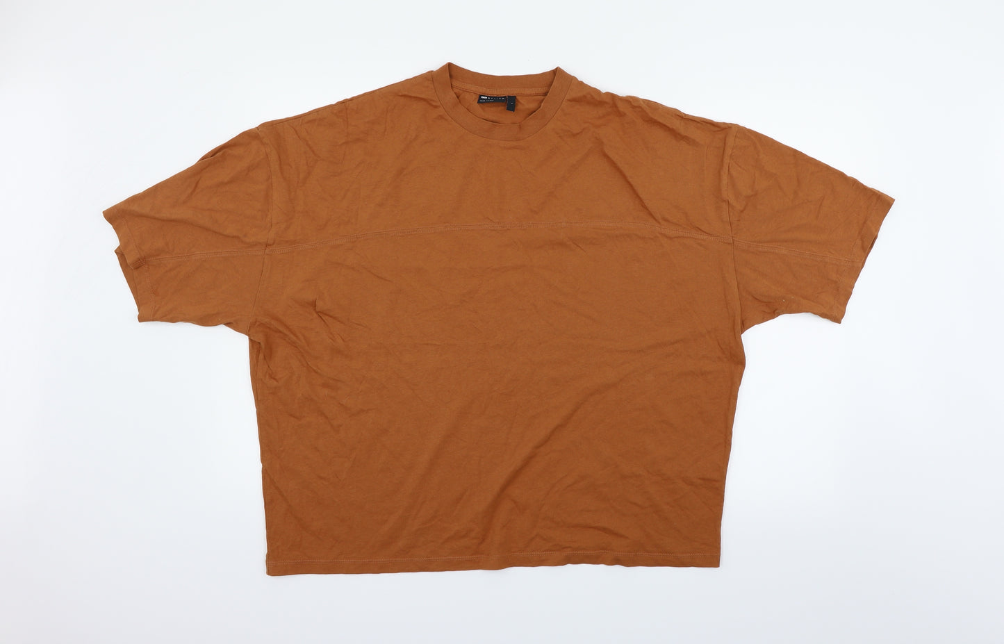 ASOS Womens Orange   Basic T-Shirt Size L