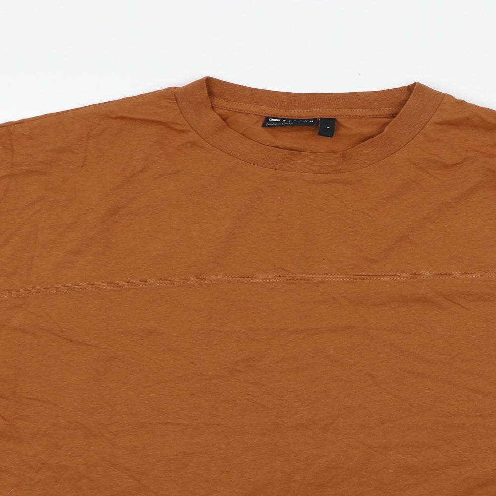 ASOS Womens Orange   Basic T-Shirt Size L