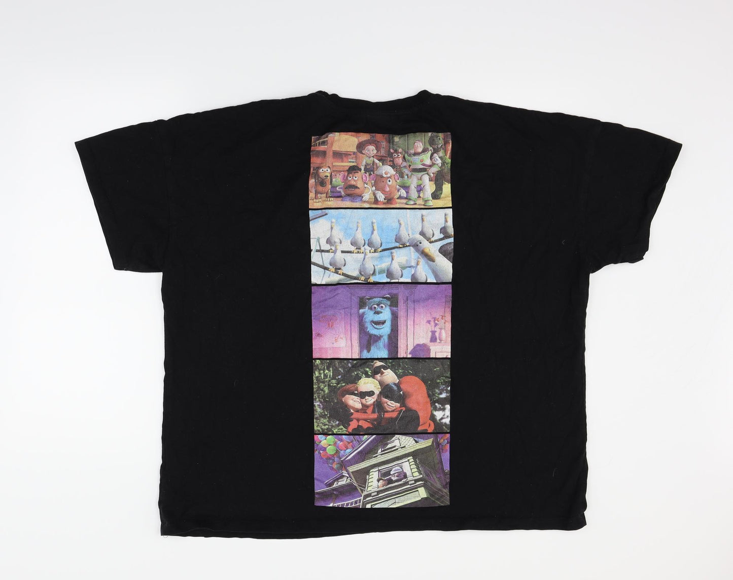 Primark Womens Black   Basic T-Shirt Size XL  - toystory