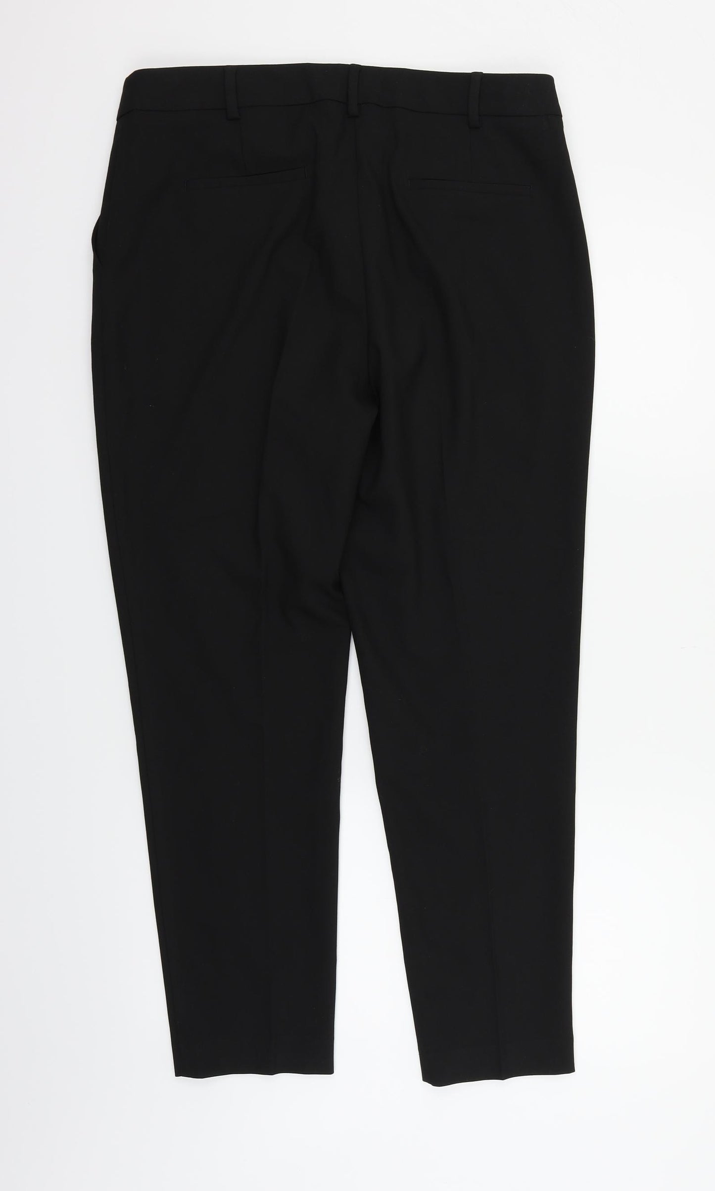 NEXT Womens Black   Trousers  Size 14 L25 in