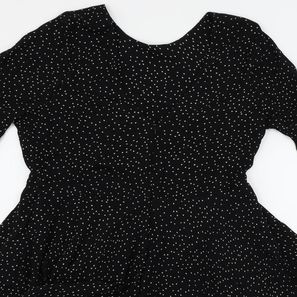 Marks and Spencer Womens Black   Fit & Flare  Size 14