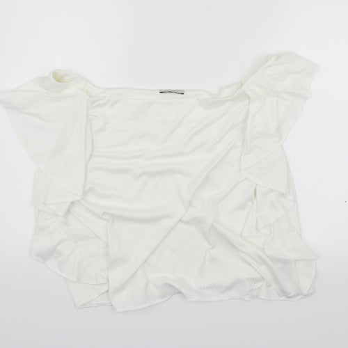 Marks and Spencer Womens White   Basic T-Shirt Size 14