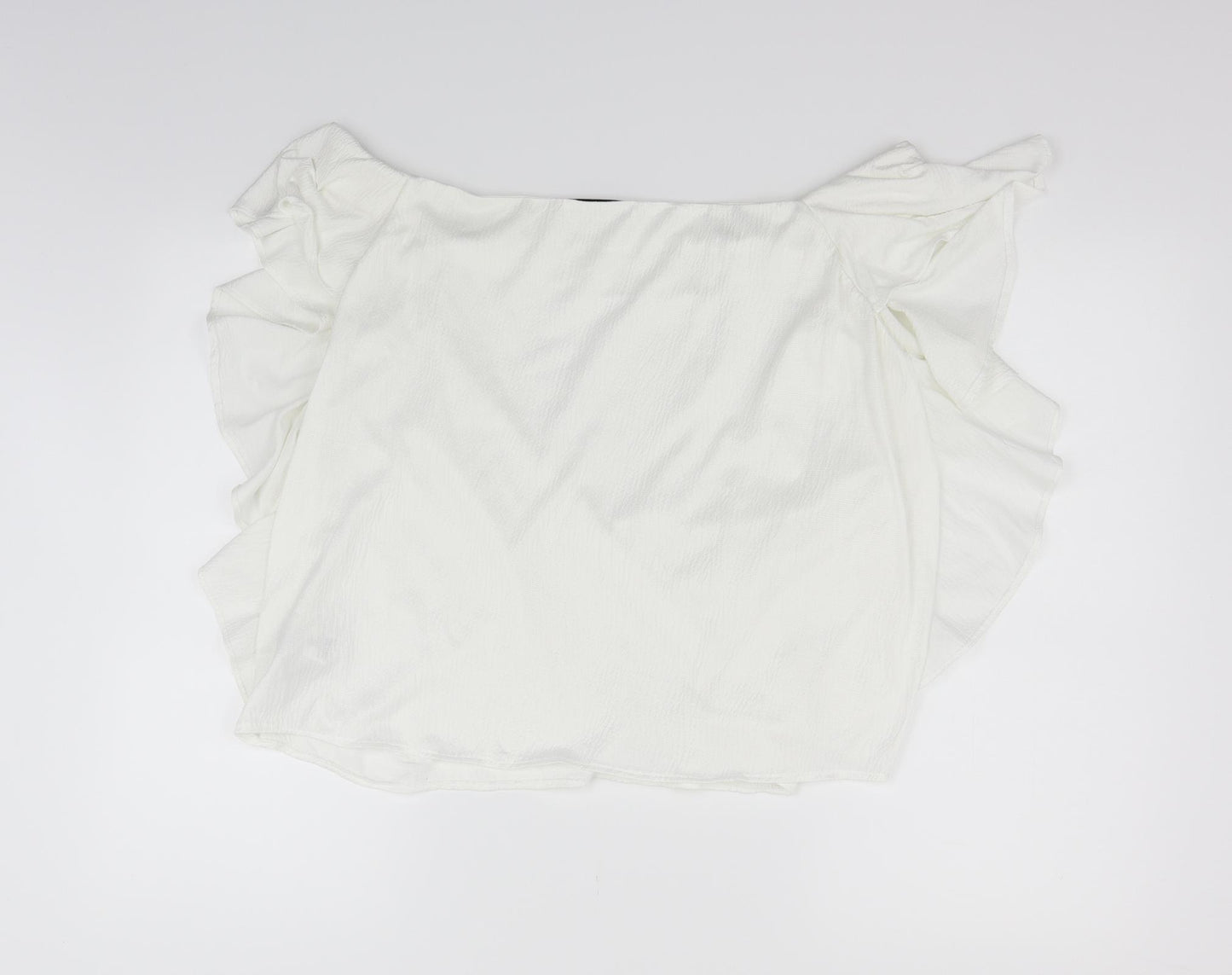 Marks and Spencer Womens White   Basic T-Shirt Size 14