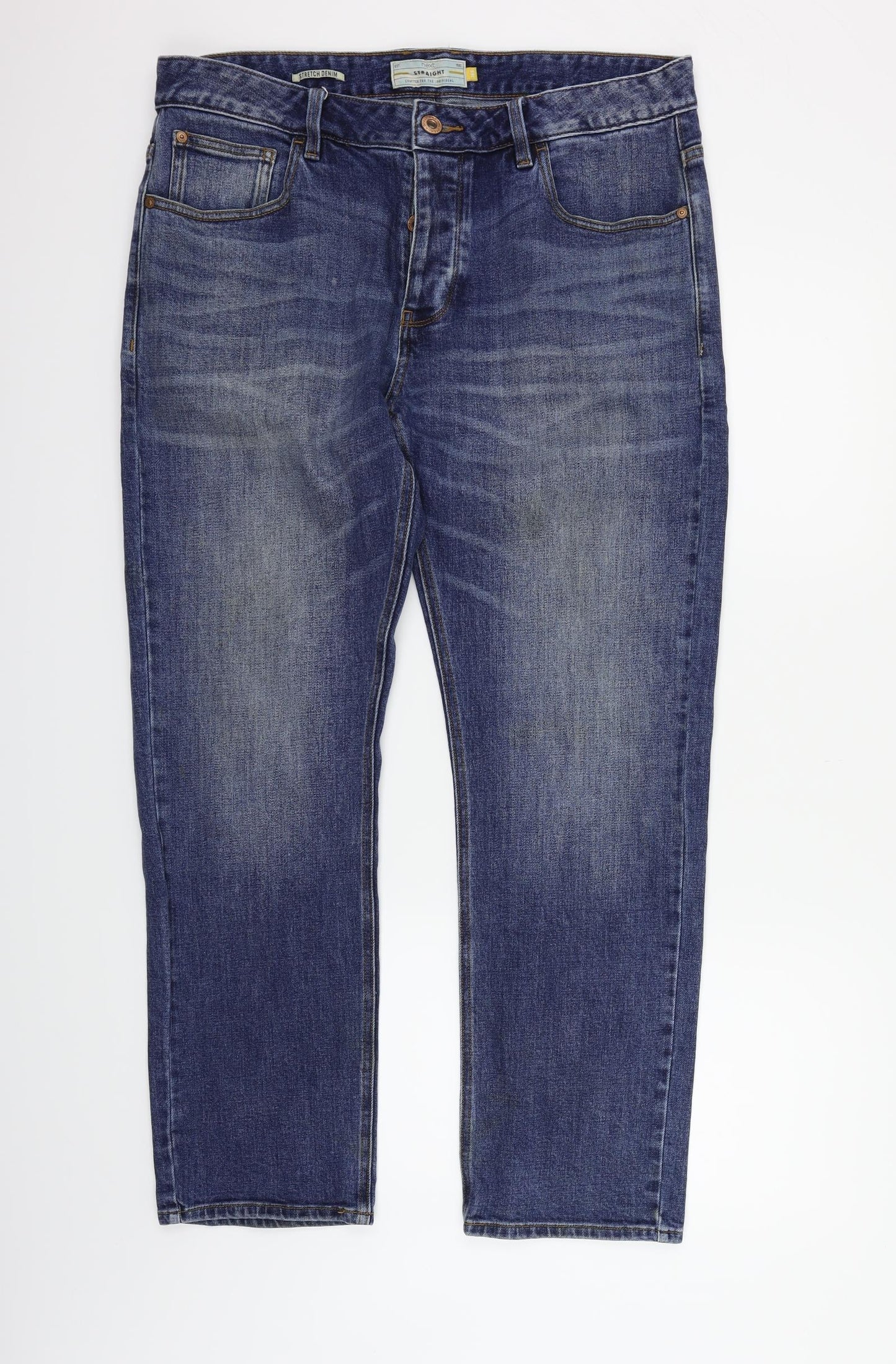 Next  Womens Blue   Straight Jeans Size 36 in L28 in