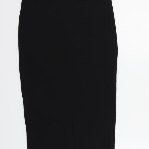 Papaya Womens Black   Flare Skirt Size 8