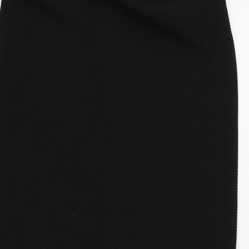 Papaya Womens Black   Flare Skirt Size 8