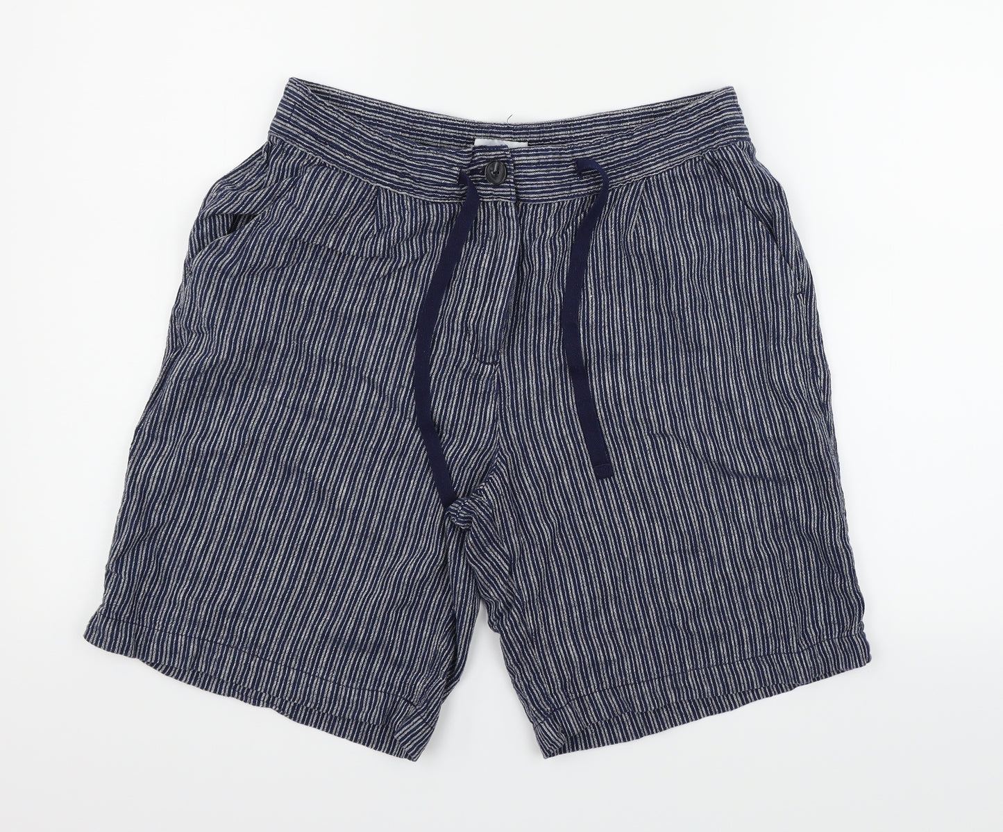 NEXT Womens Blue   Cut-Off Shorts Size 14