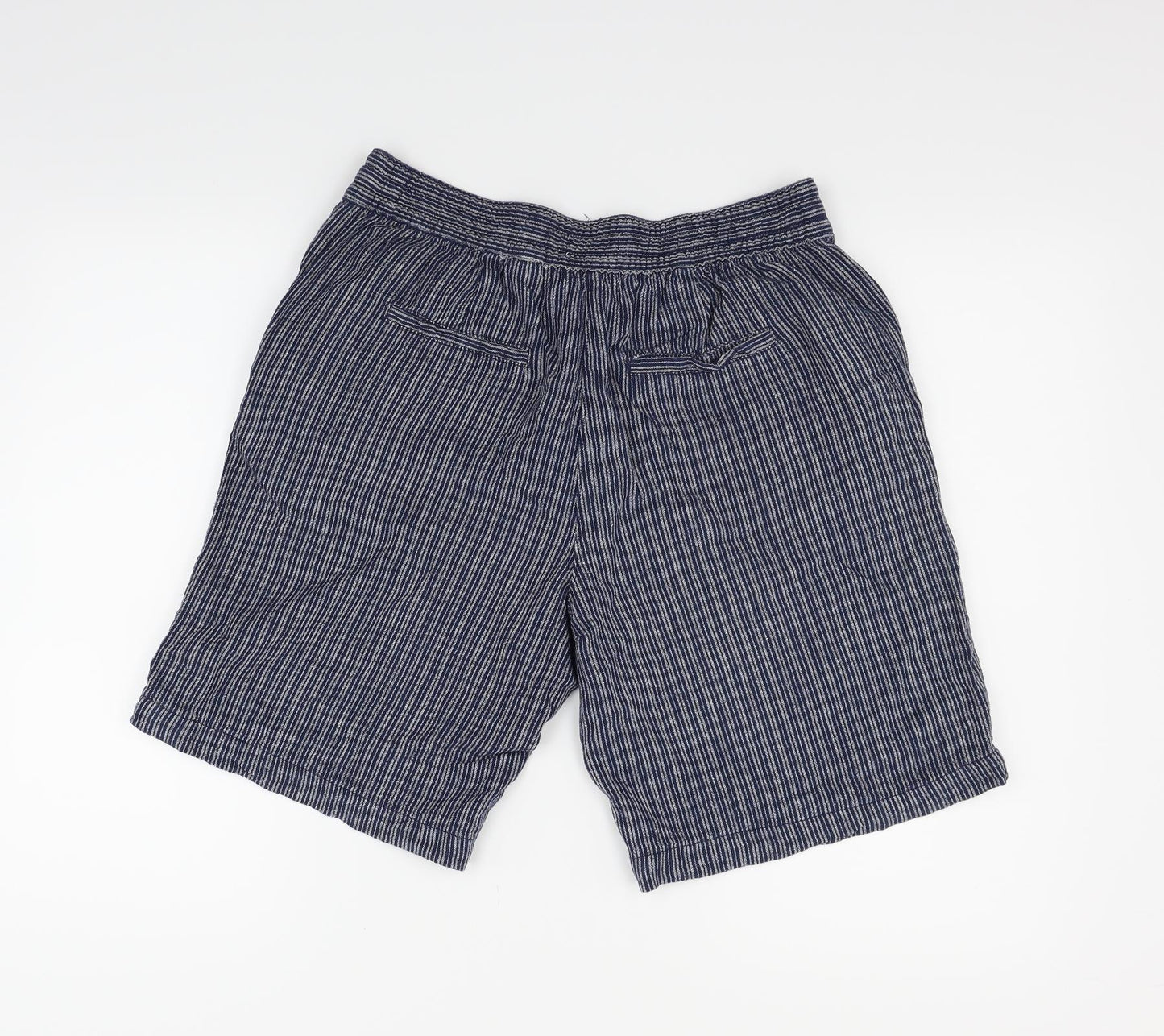 NEXT Womens Blue   Cut-Off Shorts Size 14