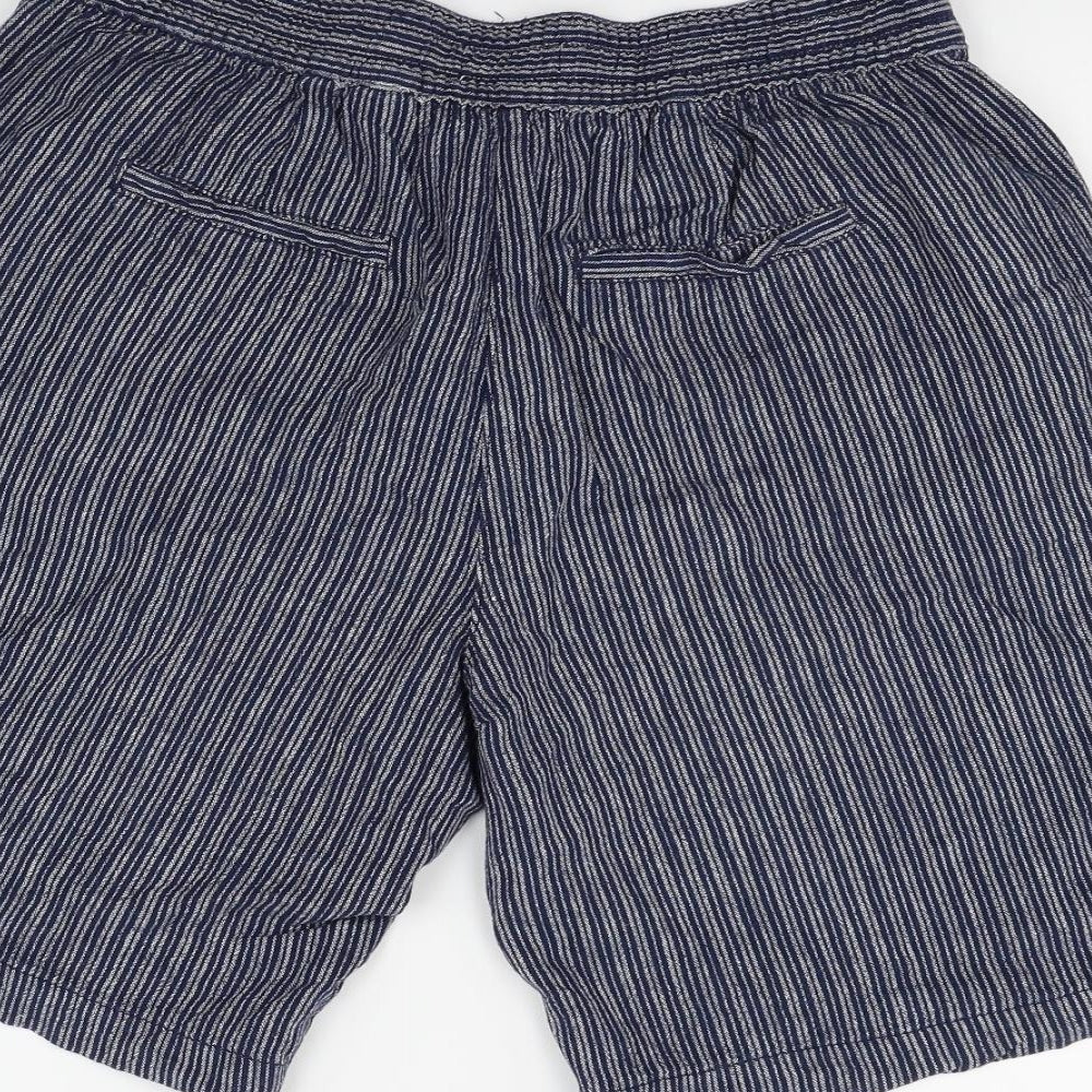 NEXT Womens Blue   Cut-Off Shorts Size 14