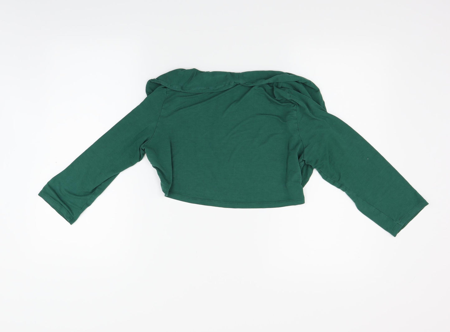 Per Una Womens Green   Cardigan Jumper Size 18
