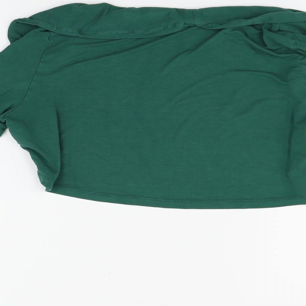 Per Una Womens Green   Cardigan Jumper Size 18
