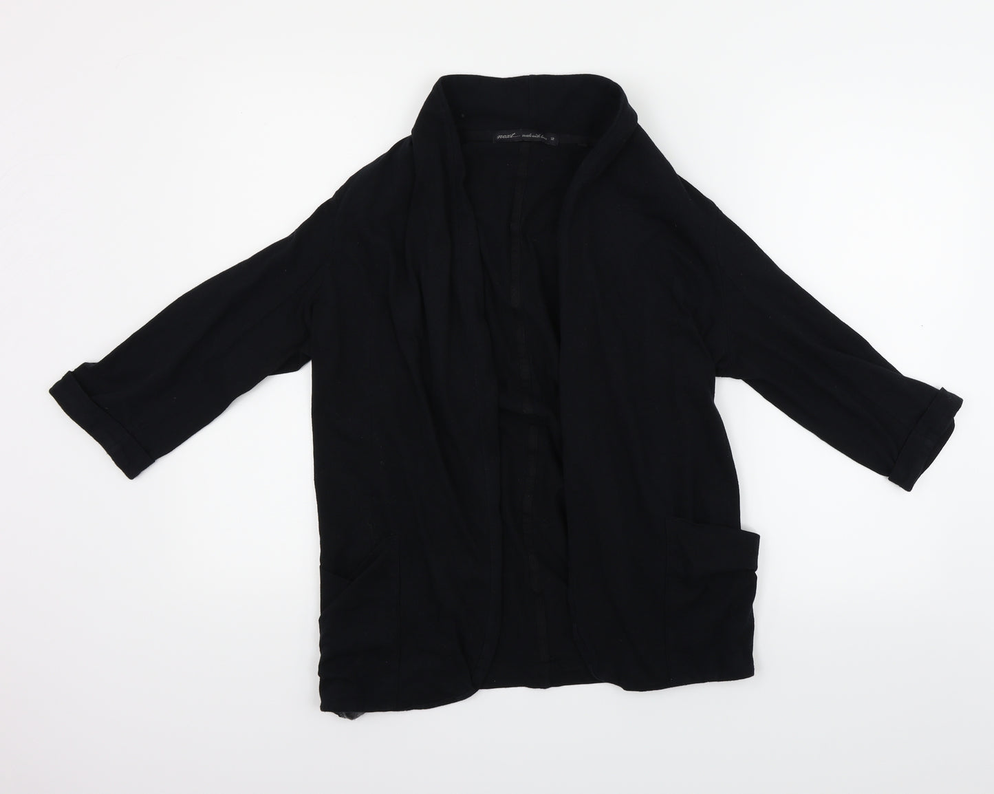 NEXT Womens Black   Cardigan Jumper Size 12