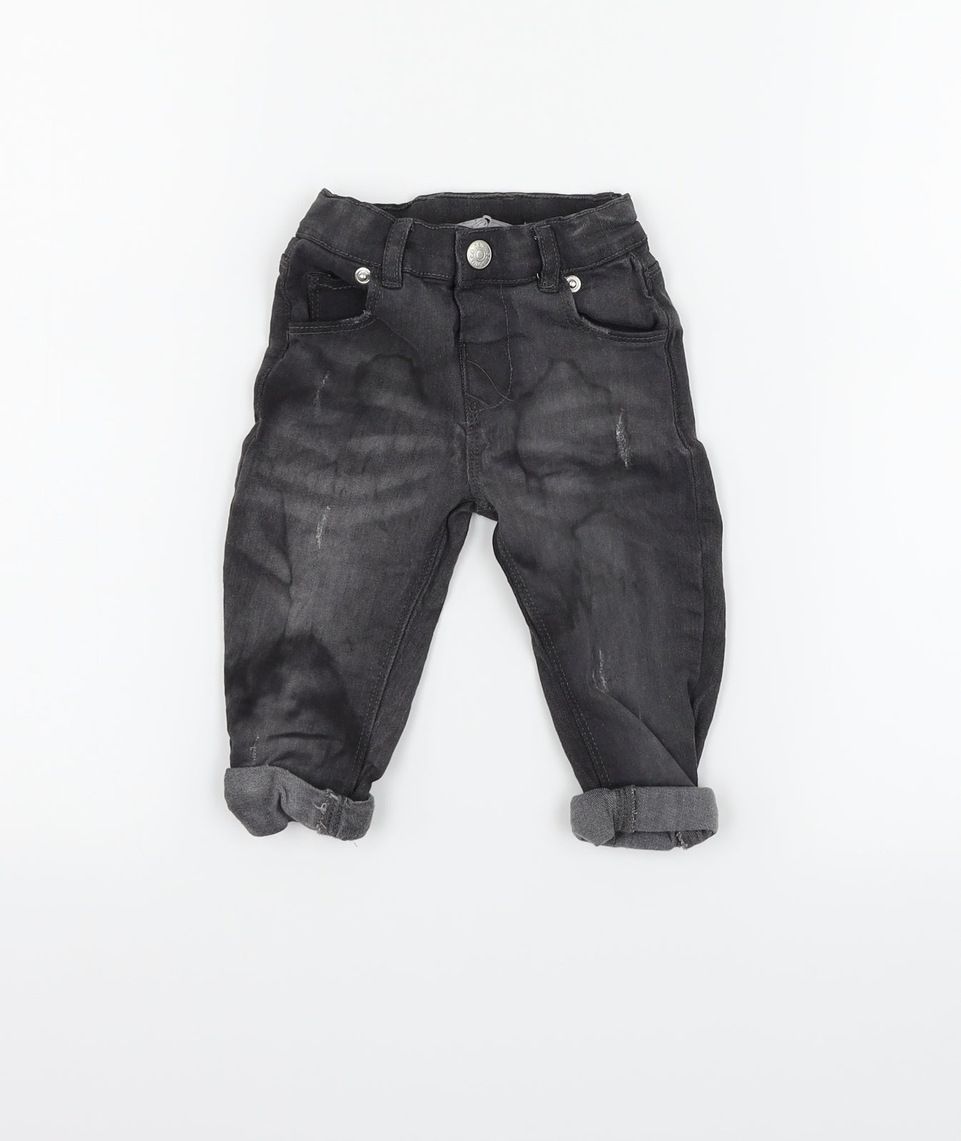 Primark Boys Grey   Track Pants Jeans Size 12-18 Months