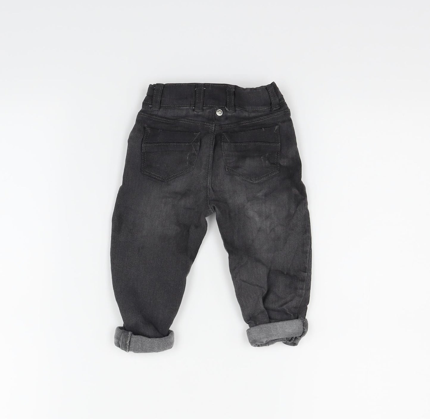 Primark Boys Grey   Track Pants Jeans Size 12-18 Months