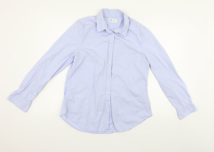 Gap Mens Blue Button-Up Size M