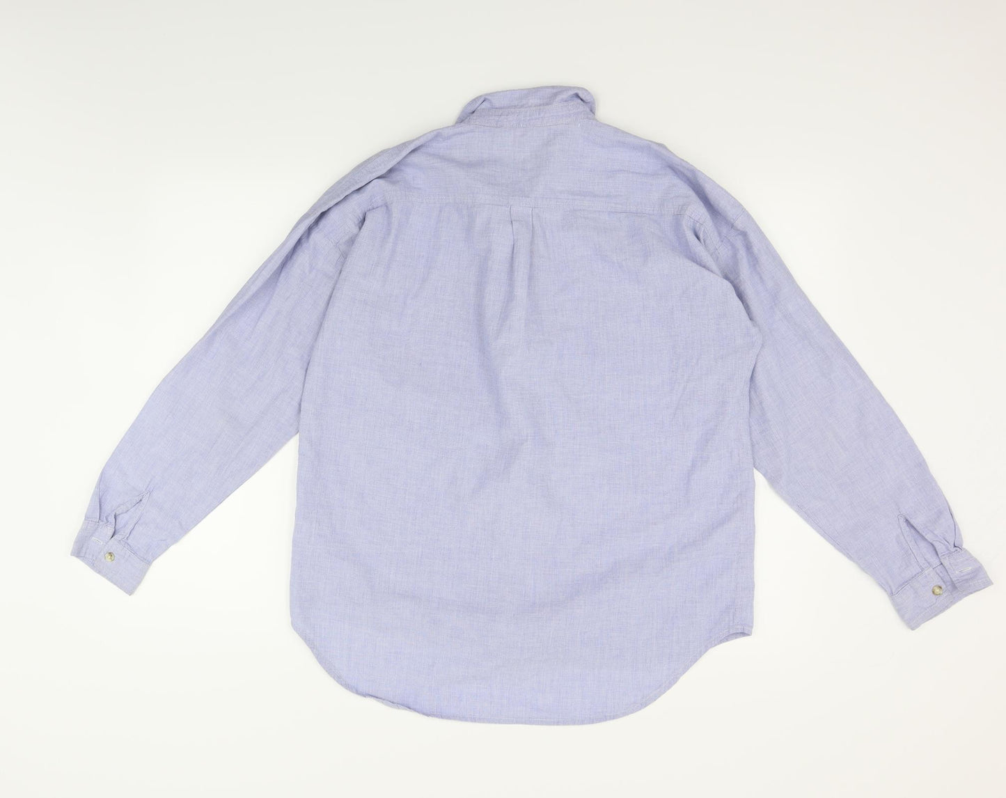 NEXT Womens Blue   Basic Button-Up Size 14