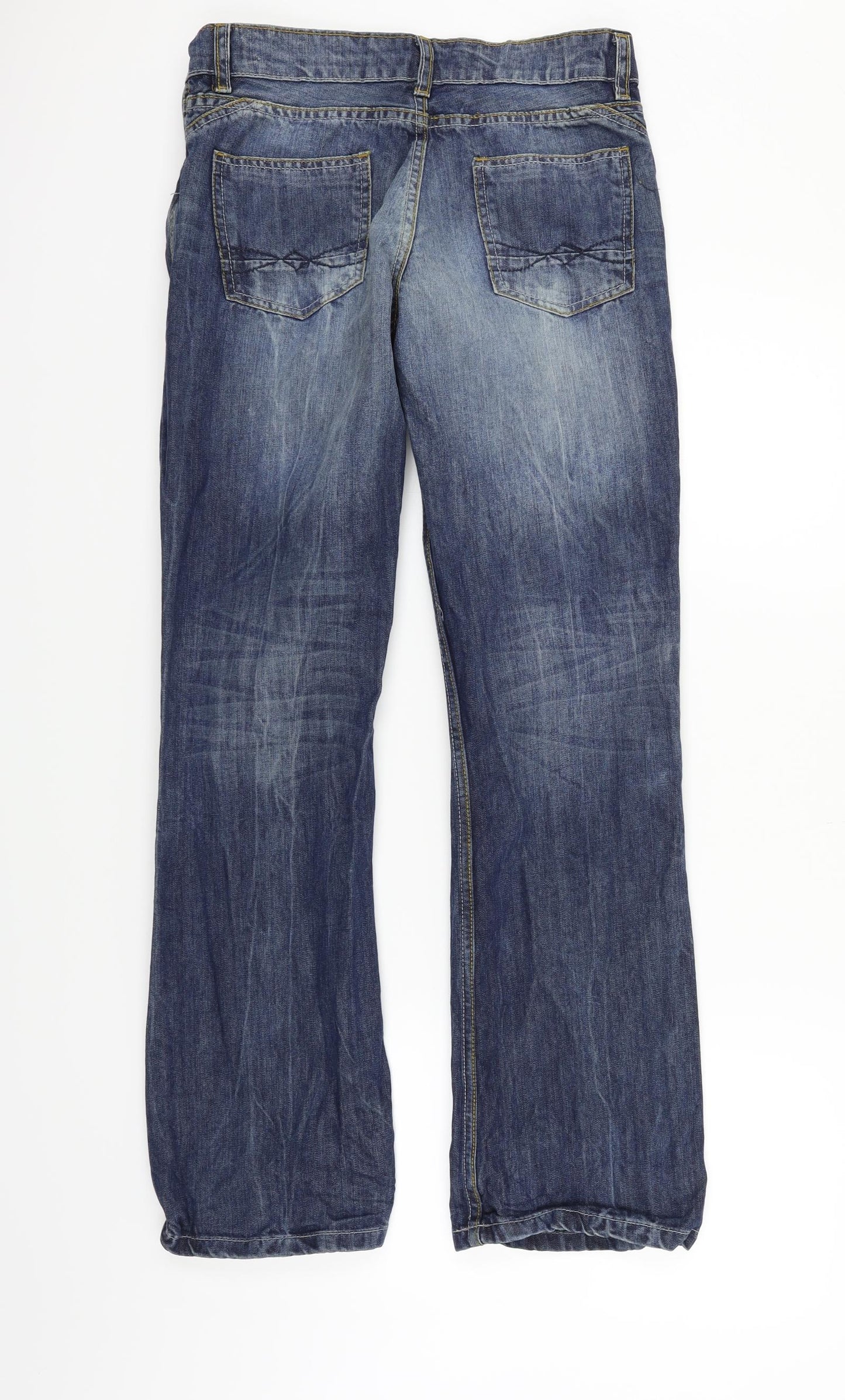 Falmer Heritage Womens Blue   Straight Jeans Size 8 L29 in