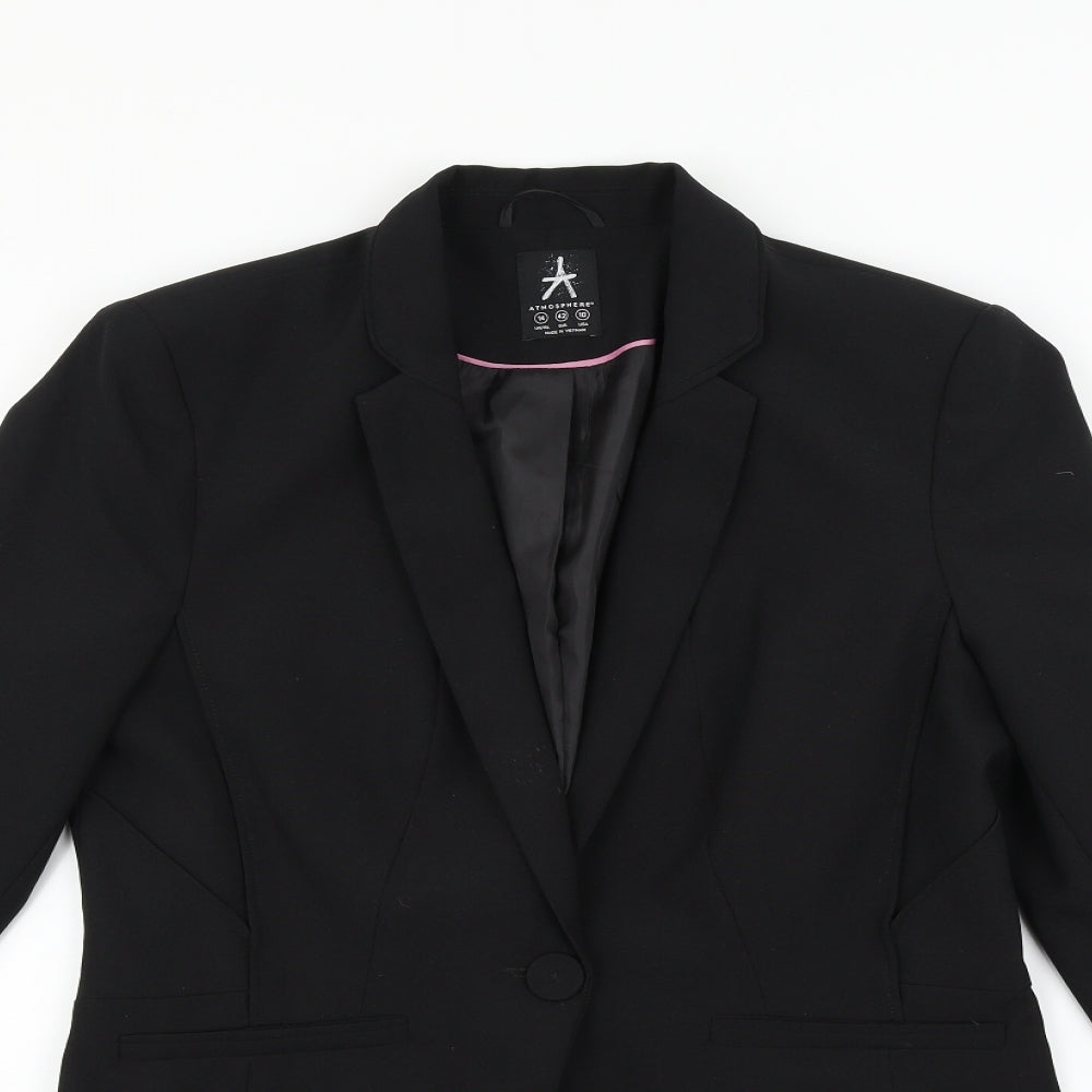 Atmosphere Womens Black   Jacket Blazer Size 14