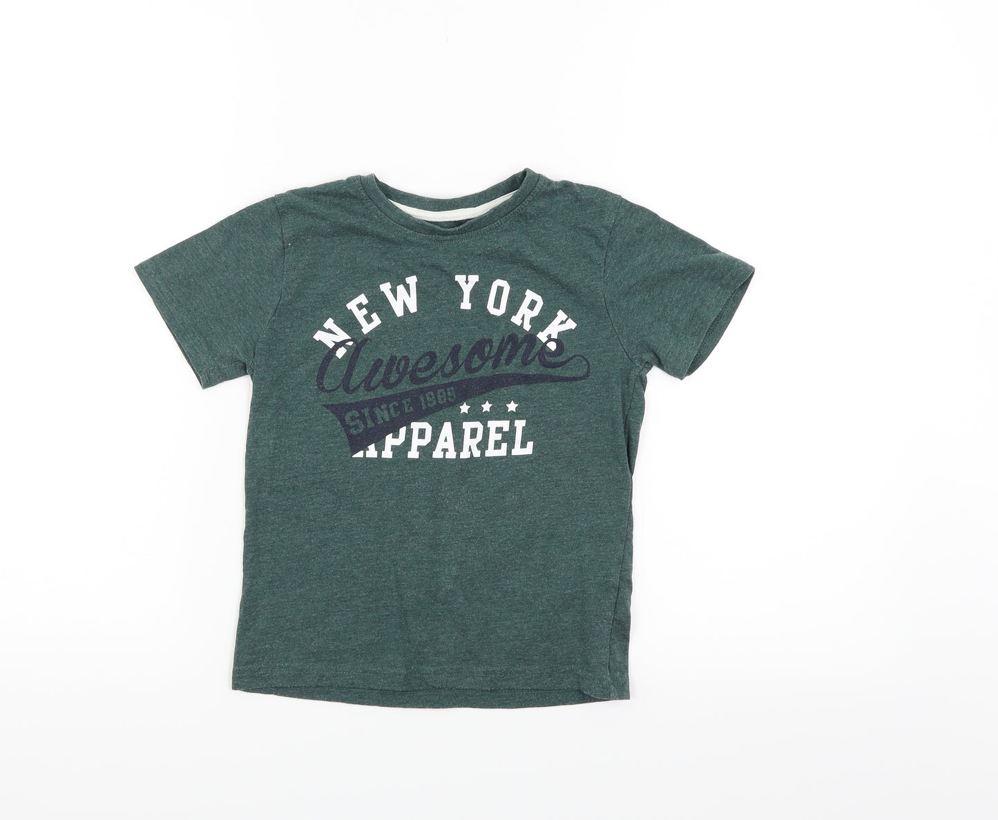Primark Girls Gold   Basic T-Shirt Size 6-7 Years