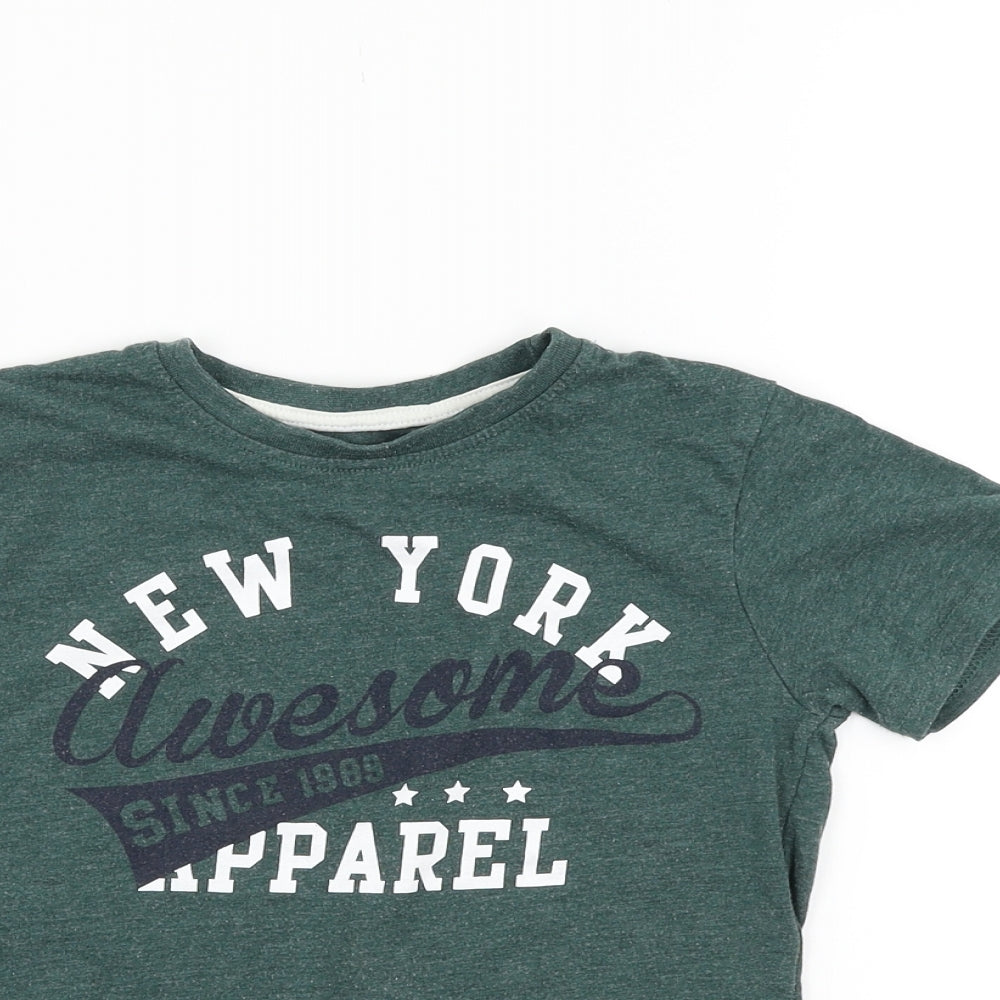 Primark Girls Gold   Basic T-Shirt Size 6-7 Years