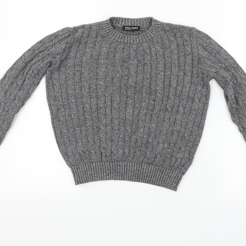 American Apparel Womens Grey   Pullover Jumper Size S