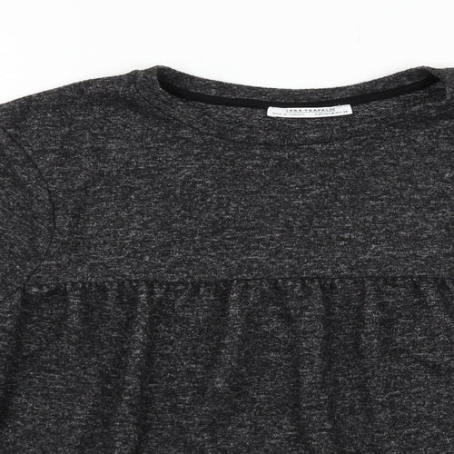 Zara Womens Grey   Pullover Jumper Size M