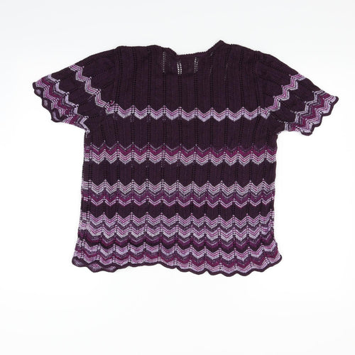 bertertex Womens Purple   Vest Jumper Size 14