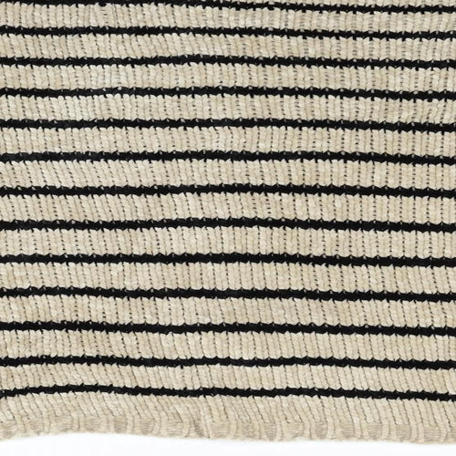 humility Womens Beige Striped  Pullover Jumper Size XL