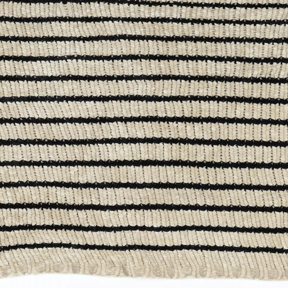 humility Womens Beige Striped  Pullover Jumper Size XL