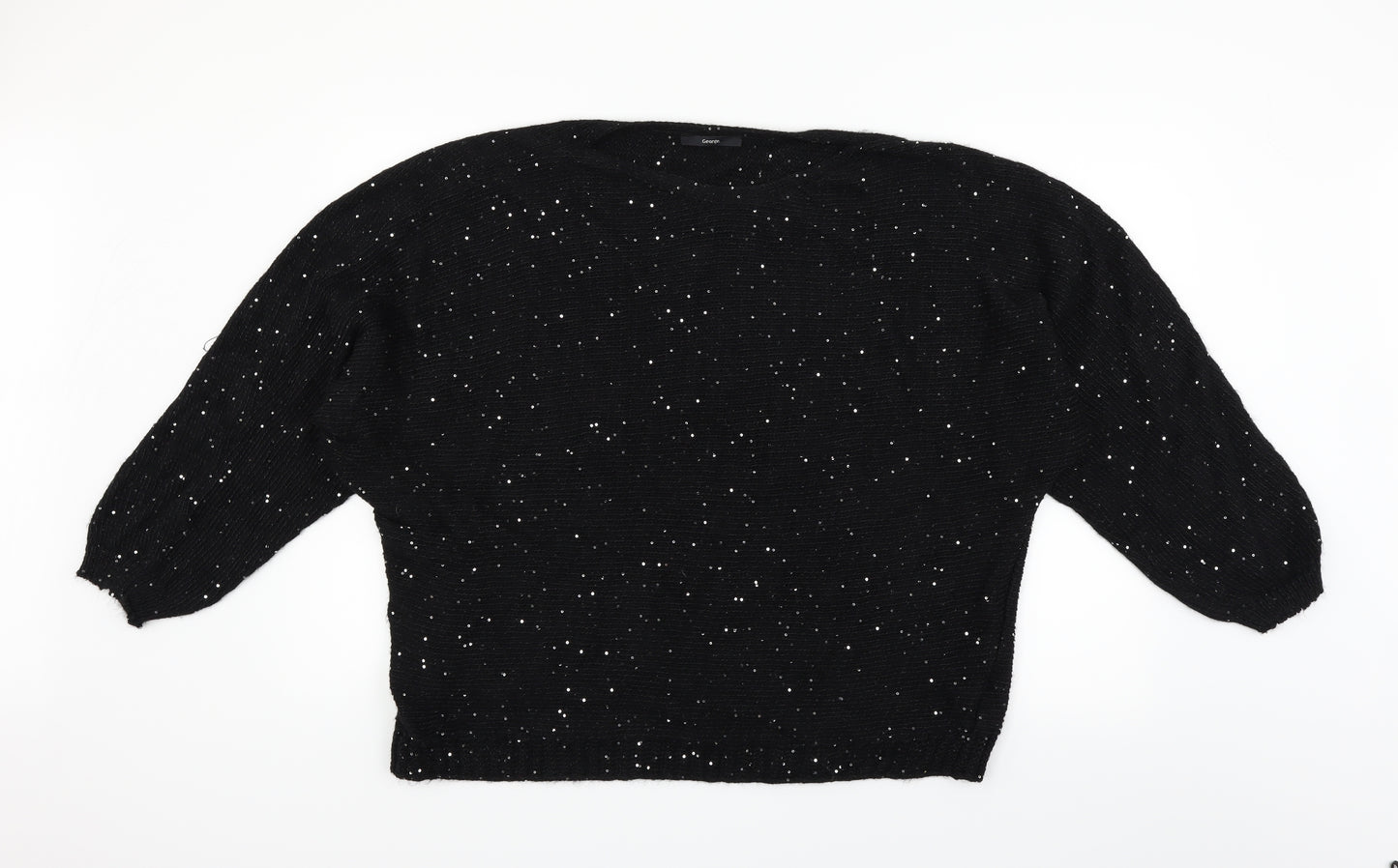 George Womens Black   Pullover Jumper Size XL