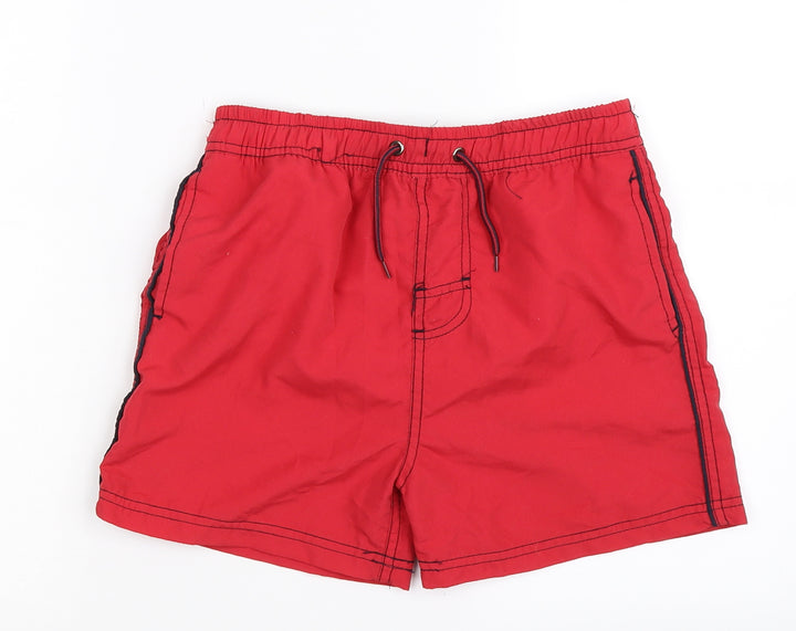 Cargo Bay Boys Red Sweat Shorts Size 7-8 Years