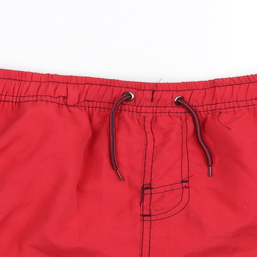 Cargo Bay Boys Red   Sweat Shorts Size 7-8 Years