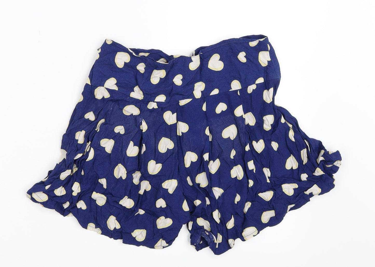 Therapy Womens Blue Polka Dot  Hot Pants Shorts Size 8