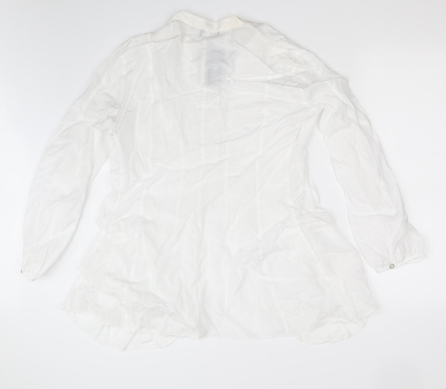 Principles Womens White   Basic Button-Up Size 16