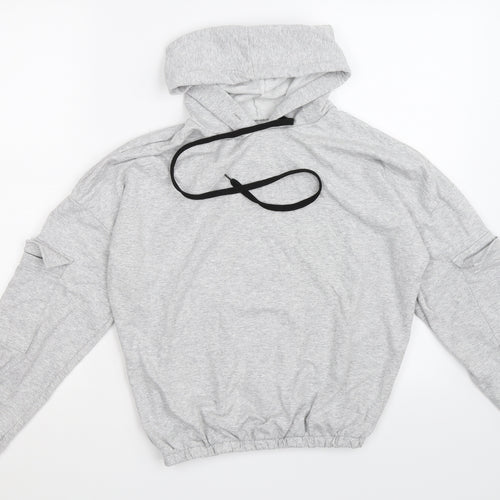 Preworn Womens Grey   Pullover Hoodie One Size