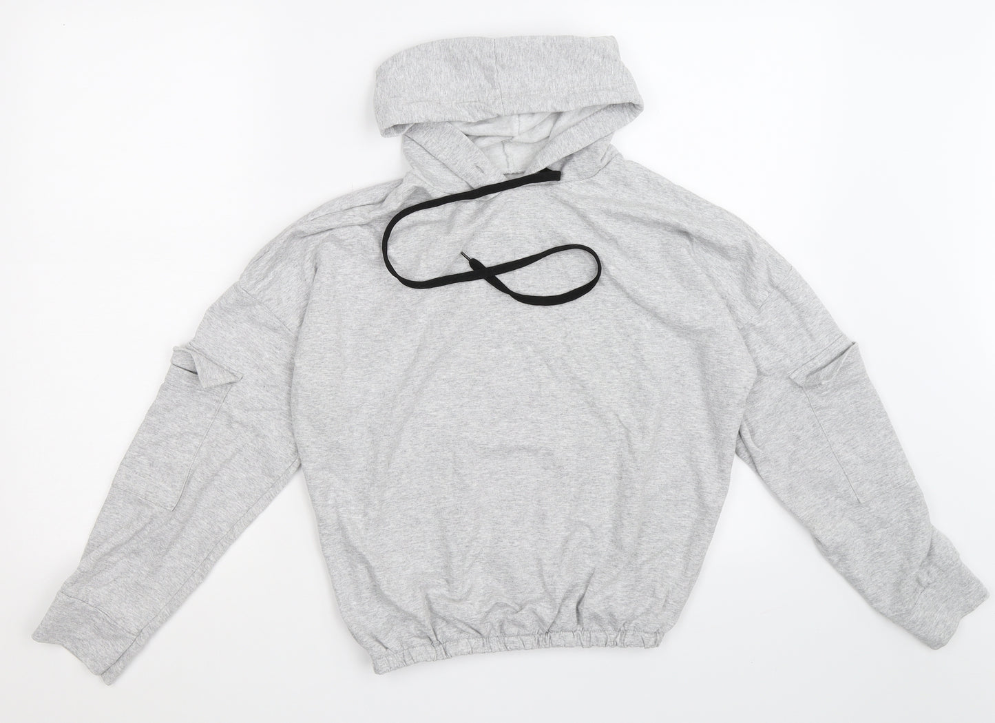 Preworn Womens Grey   Pullover Hoodie One Size