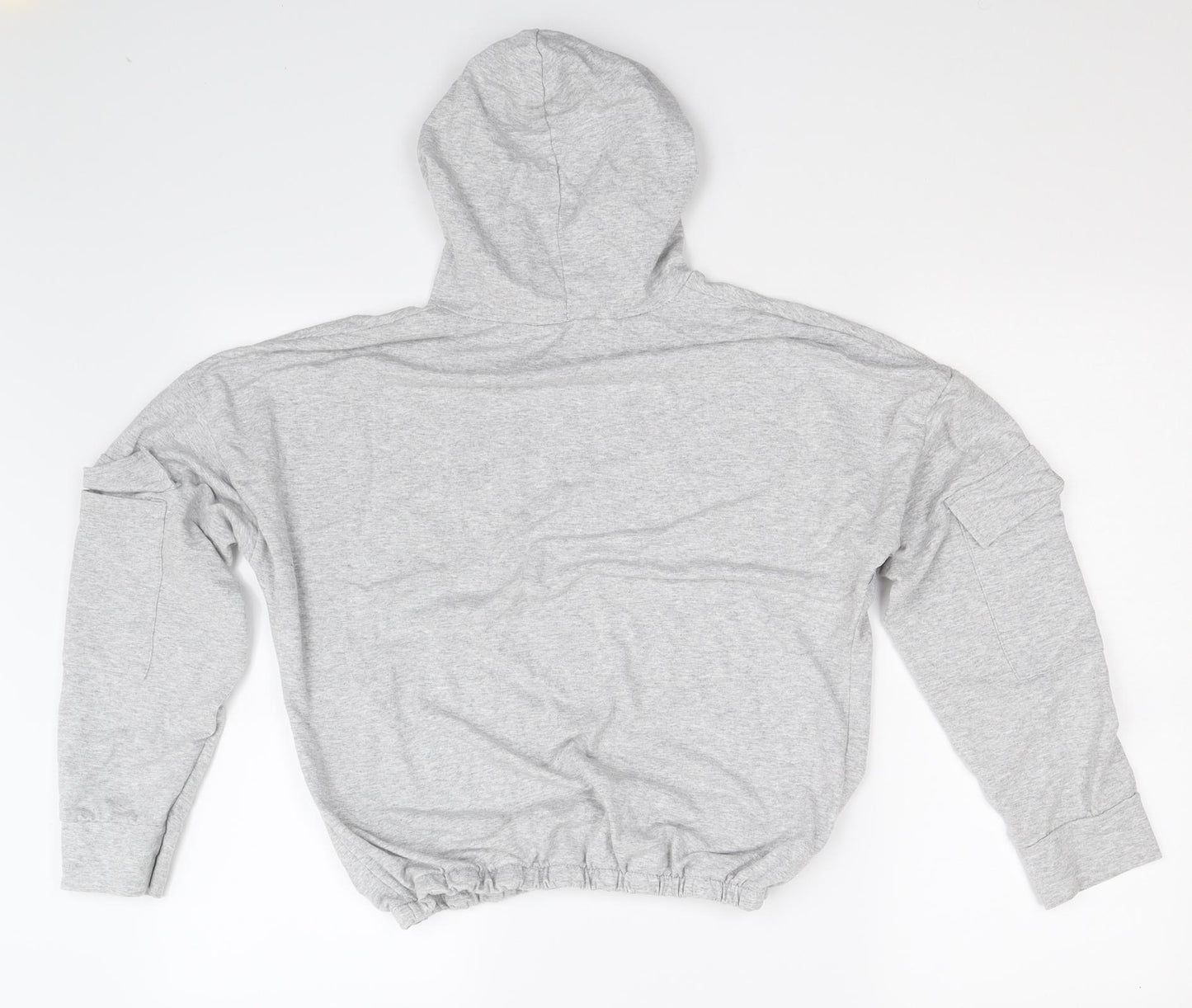 Preworn Womens Grey   Pullover Hoodie One Size