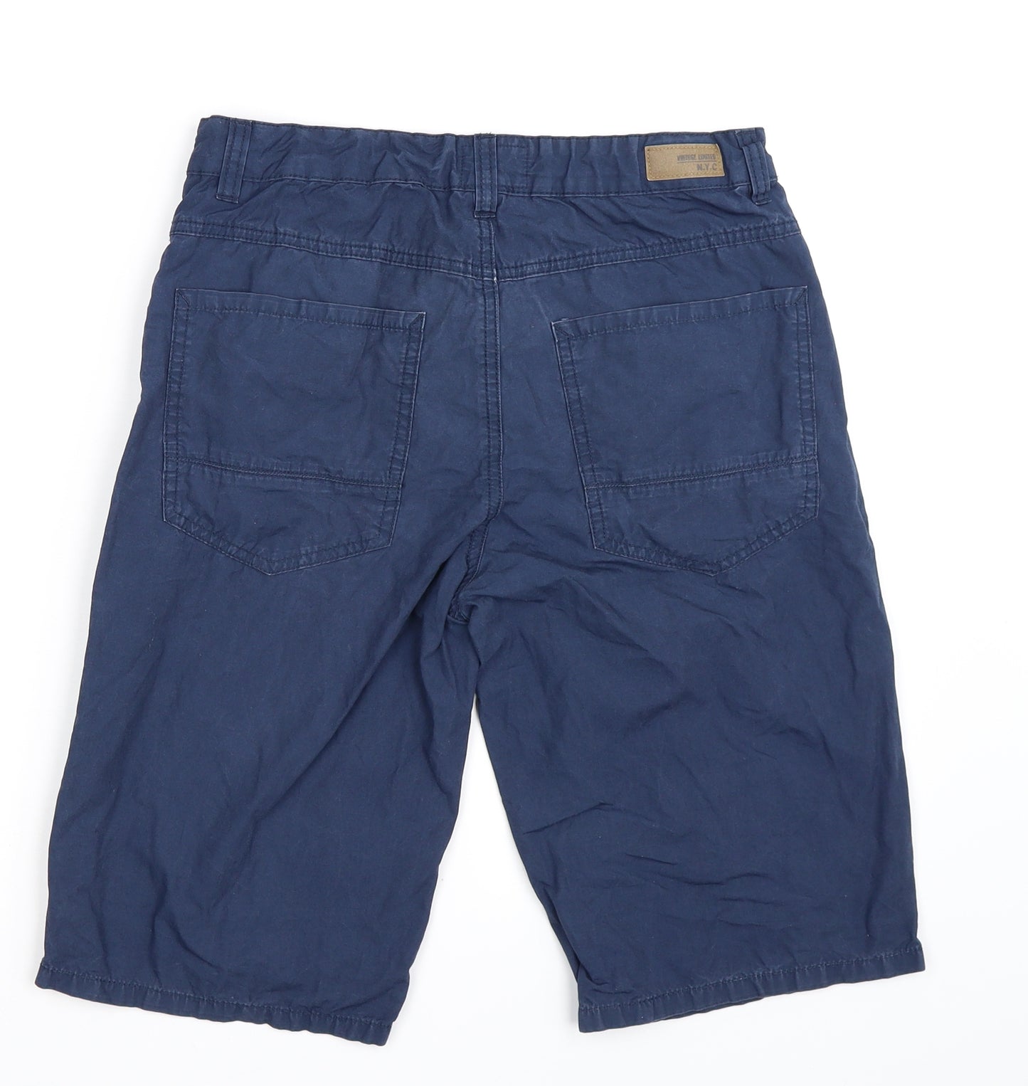 Skate Nation Mens Blue   Bermuda Shorts One Size