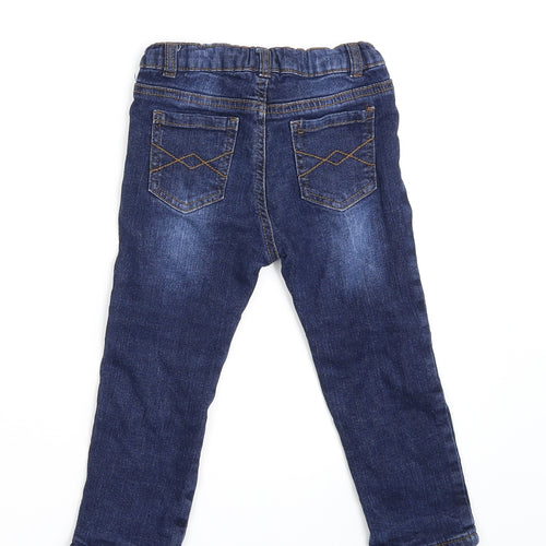 Inextenso Boys Blue  Denim Cropped Jeans One Size L95 cm - Waist -20in