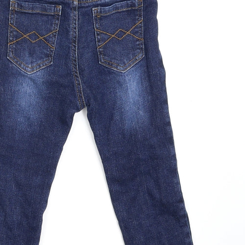 Inextenso Boys Blue  Denim Cropped Jeans One Size L95 cm - Waist -20in