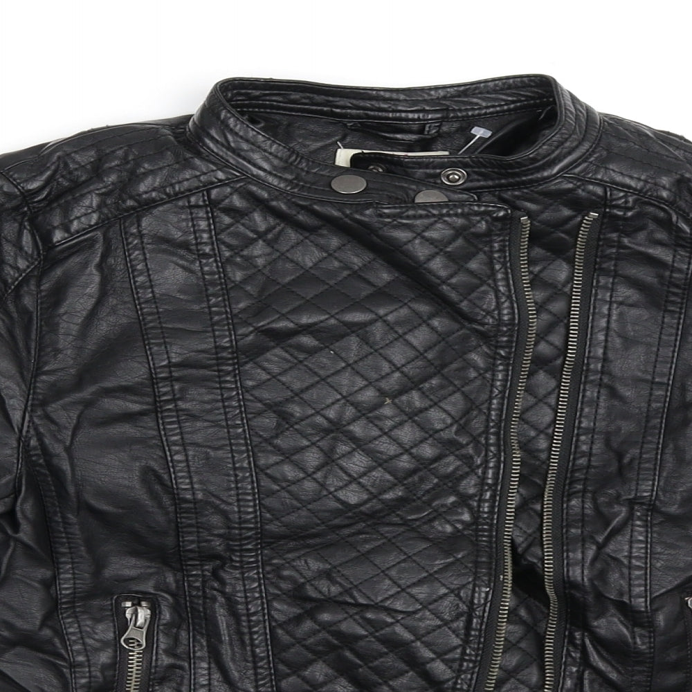 Sophie Girls Black   Jacket Coat Size 12-13 Years
