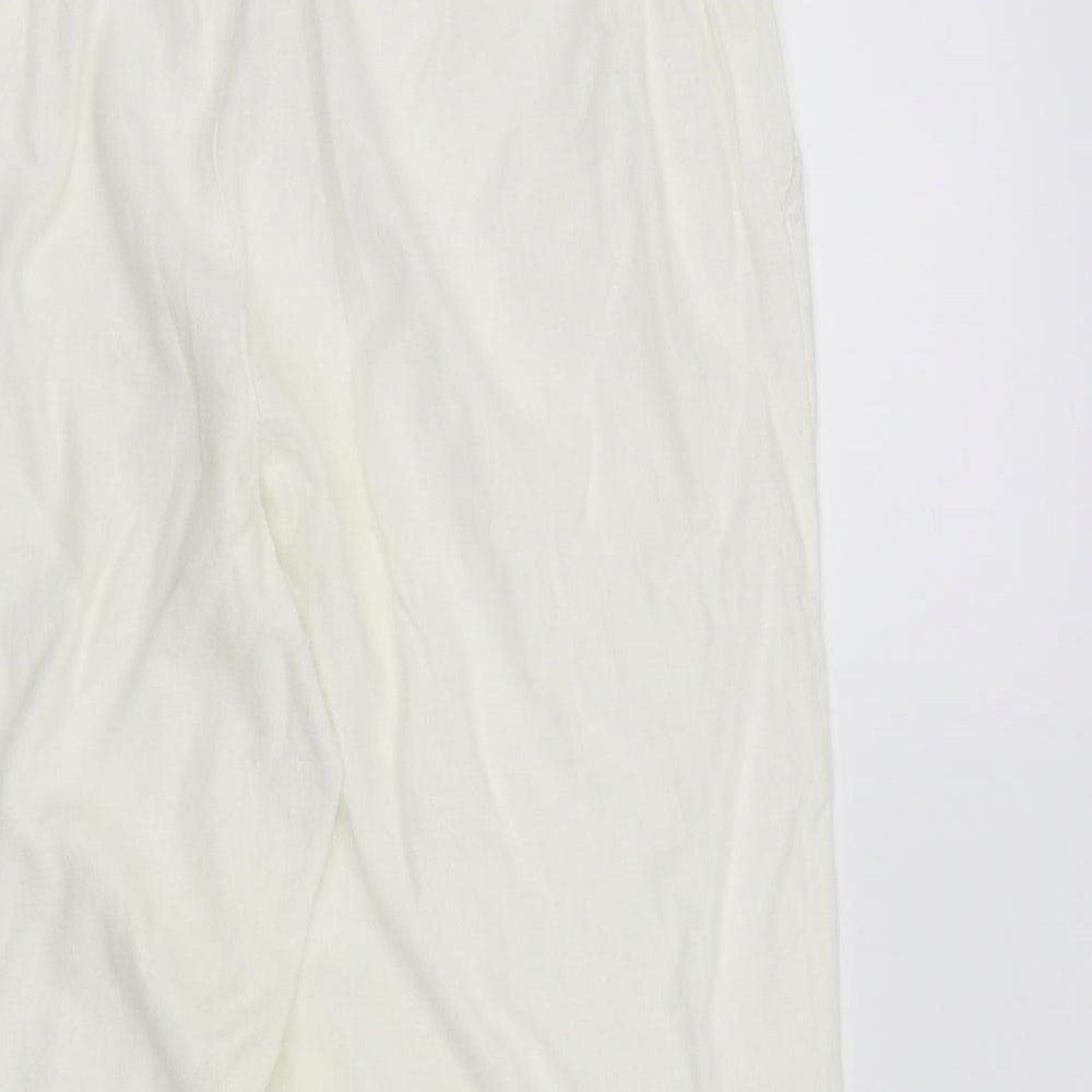 Atmosphere Womens White   Trousers  Size 12 L20 in