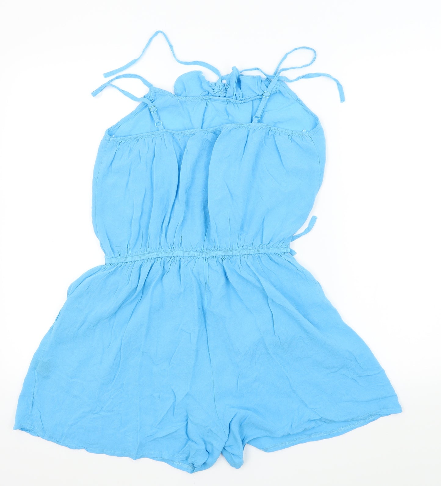 George Womens Blue   Shorts One-Piece Size 14