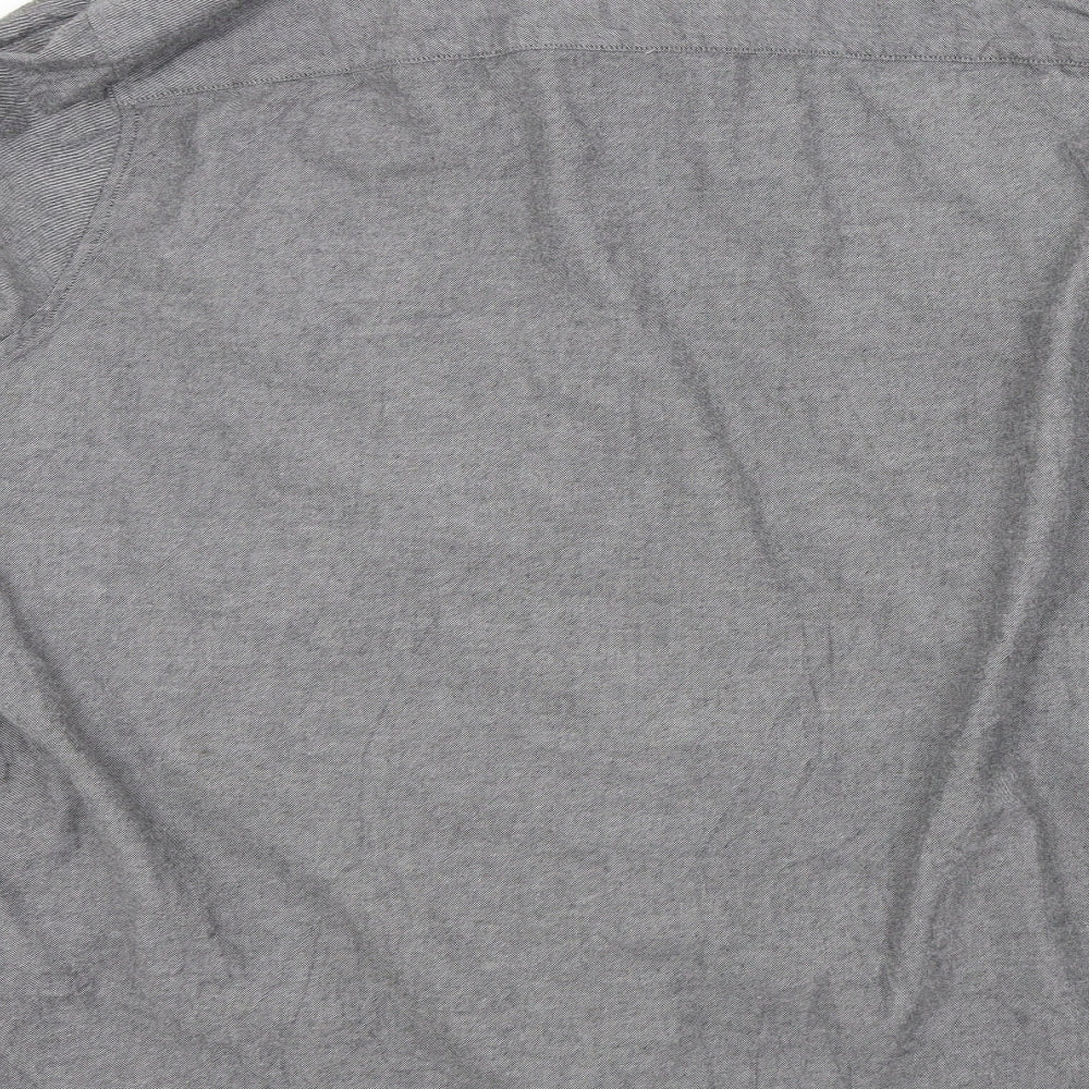 NEXT Mens Grey    Button-Up Size 2XL