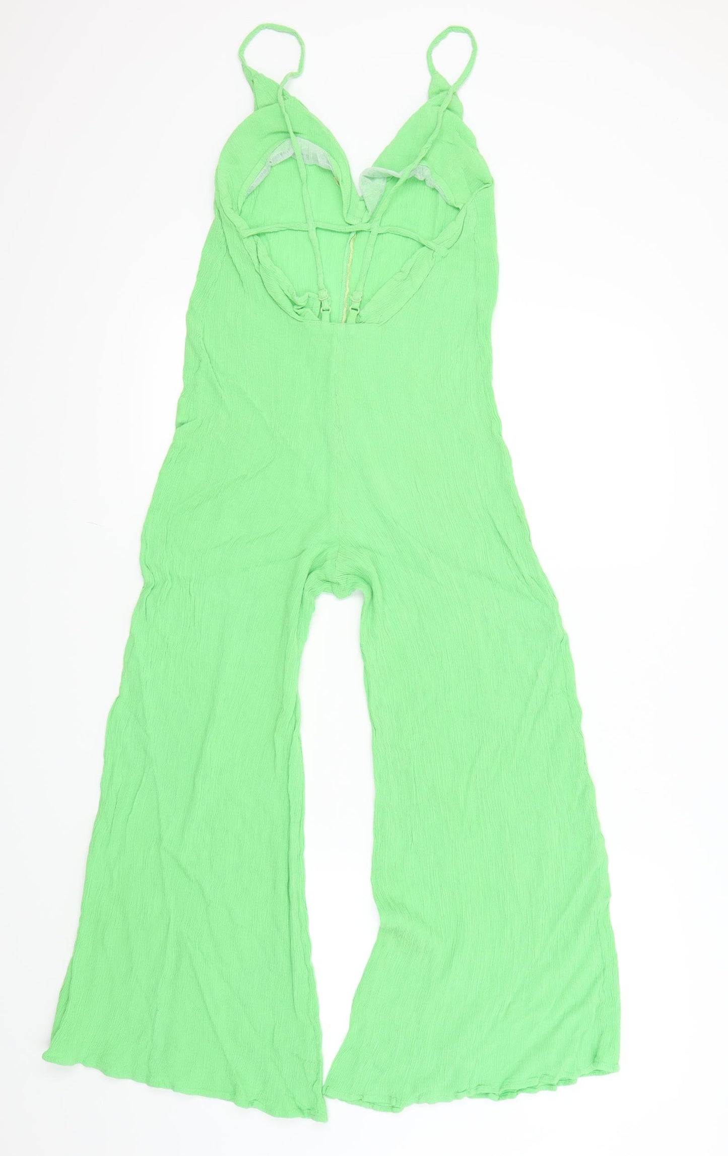 ASOS Womens Green   Playsuit One-Piece Size 10 L25 in