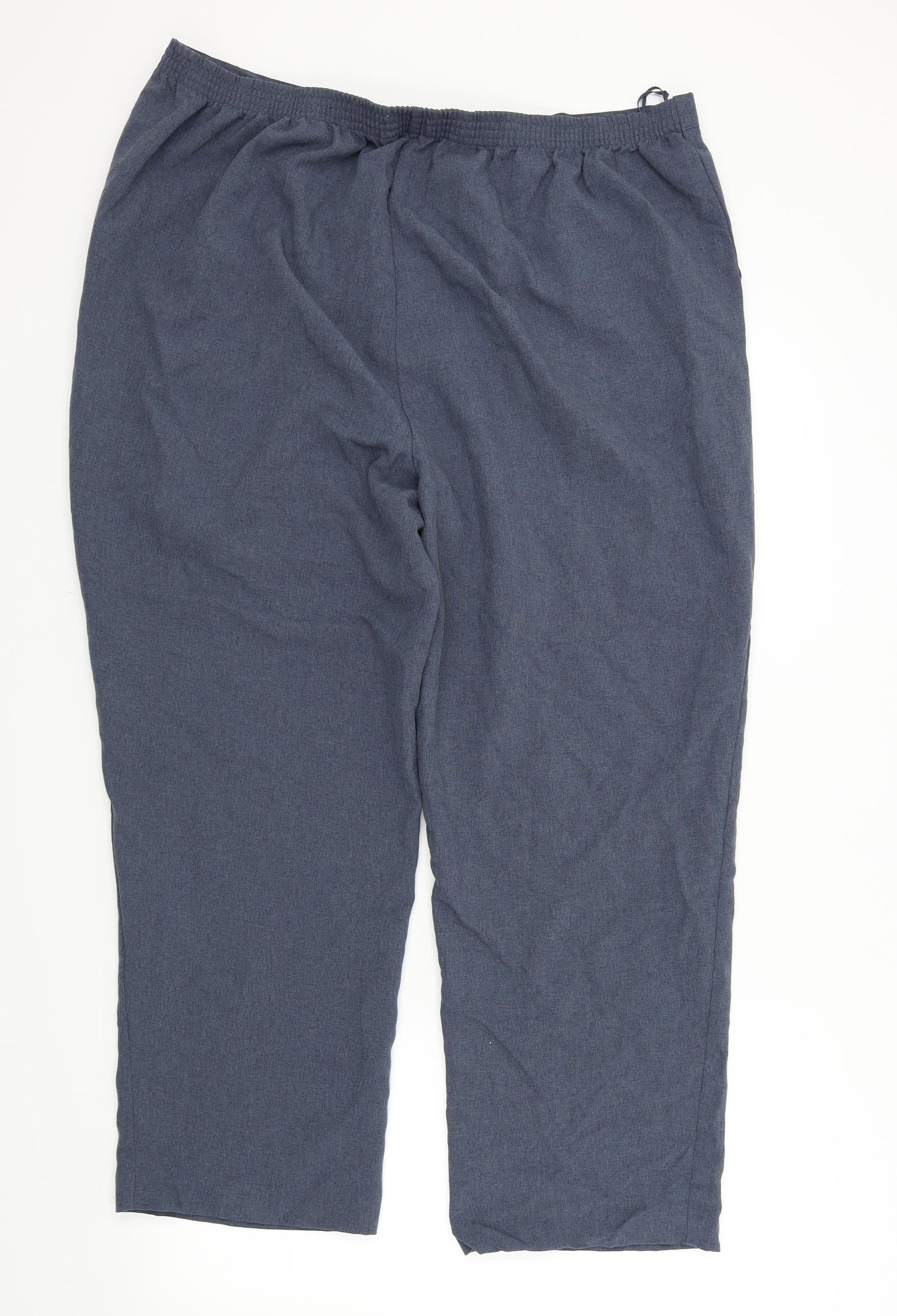Preworn Womens Blue   Trousers  Size 20 L26 in