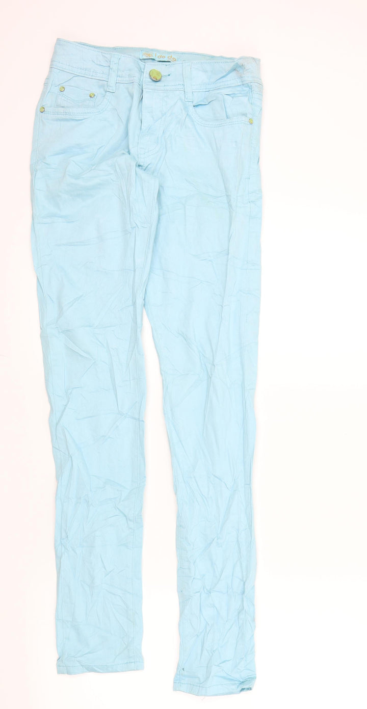 i do do jeans Womens Blue Skinny Jeans Size 10 L31 in