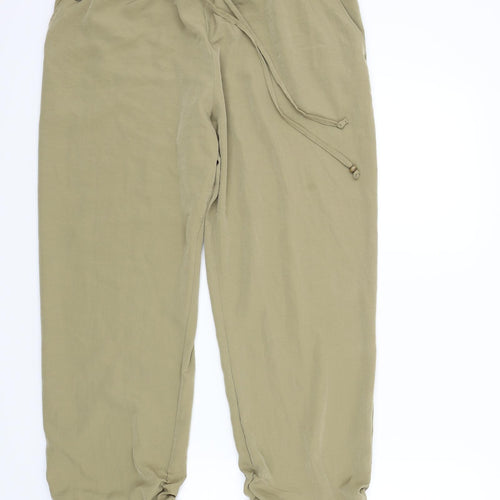 Select Womens Brown   Bloomer Trousers Size 16 L28 in - Gathered ankles